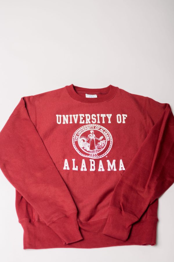 Champion University of Alabama Seal Sweatshirt- Crimson